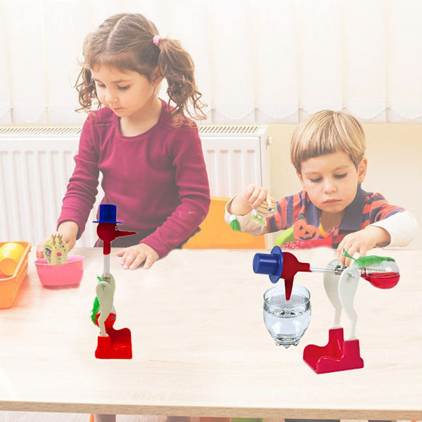 Non Stop Flytande Dricksglas Fågel Funny Duck Drink Water Desk Toy