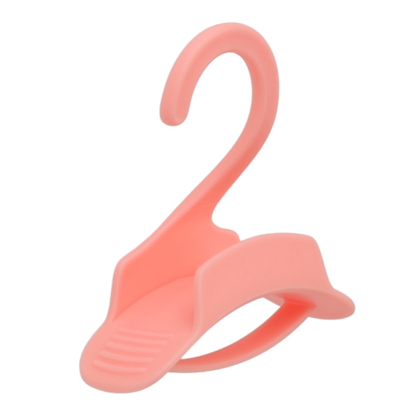 Handväska Hanger Multifunktion Utrymmesbesparande Handväska Organizer Krok för Handväska Ryggsäckar Kläder Rosa