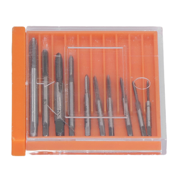 10st Micro Taps High Speed ​​Steel Mini Thread Machine Tap Sets för klockor
