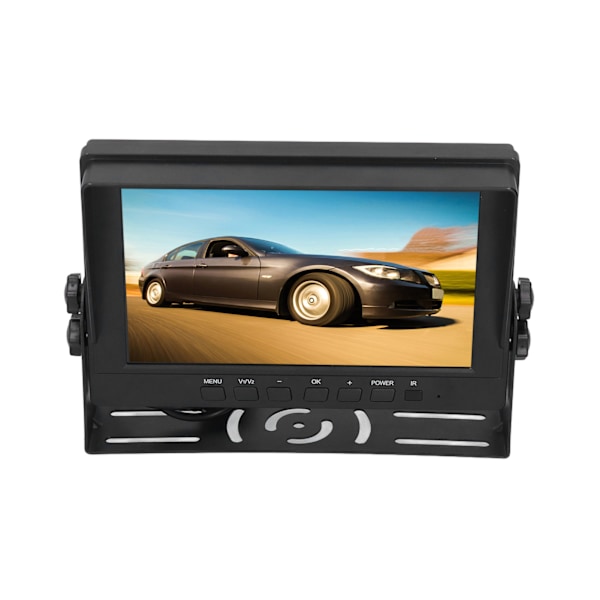 IPS Backspegelmonitor HD Full View 2-Videoingång Solskydd Design för Lastbilar Skördetröskor