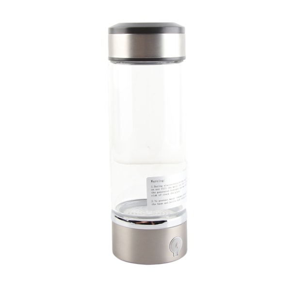 Bærbar 420 ml hydrogenrik vannglass USB-ladbare iongenerator for hydrogenrikt vann