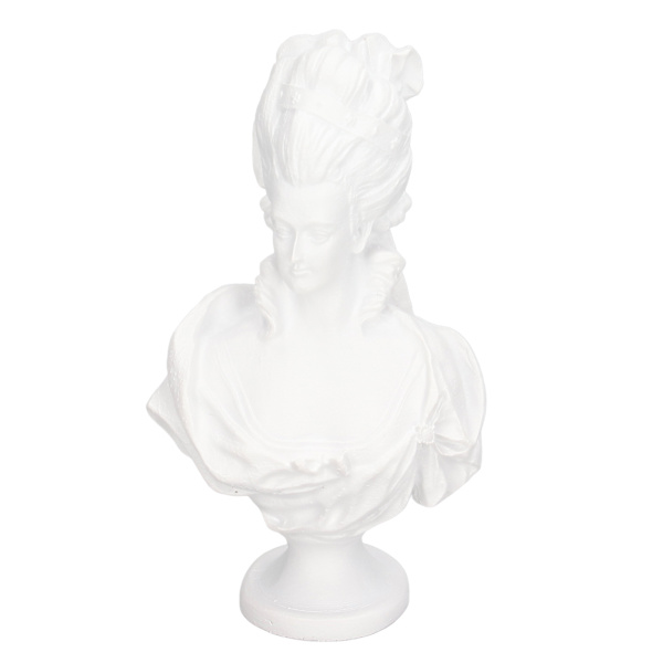 1:12 Dukkehuss Miniatyr Byststatuette Harpiks Levende Naturtro Fint Kunstnerisk Mini-rums Bystskulptur