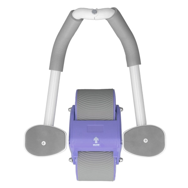 Automatiskt rebound maghjul med armbågsstöd Styrketräning Intelligent Display Core Workout Roller Lila