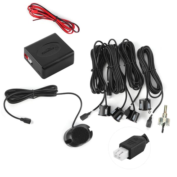 Bilparkeringssensor Backup Radar Reverse Assist Kit med hørbare alarmer