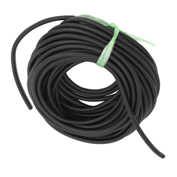 A1842 10 Meter Latex Slang Elastiskt Band Naturligt Latex Rör Utomhusjakt Tillbehör Svart