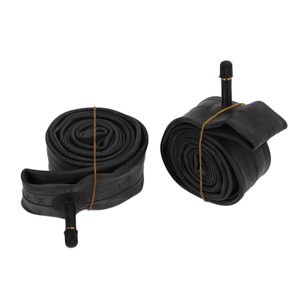 2 st/set Butyl Gummi Cykel Inner Tube Utmärkt tätande Cykel Fälg Gummi Inner Tube Tire22x1,75/2,125in