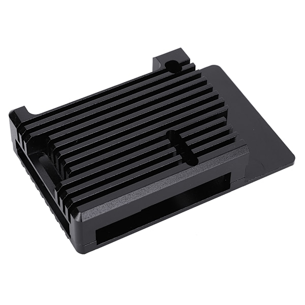 Kølekasse i sort aluminiumslegering til bundkort, passer til Raspberry Pi 3. model B 2b 3b