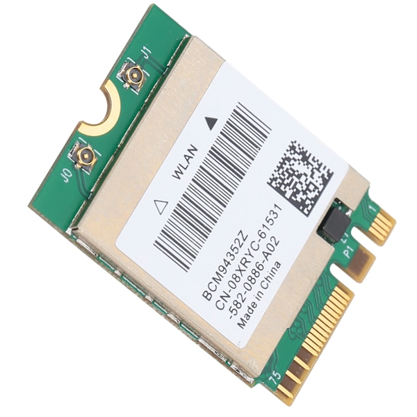 Trådlöst Wifi-kort Dubbelbands Datortillbehör Wlan-adapter BCM94352Z NGFF M.2
