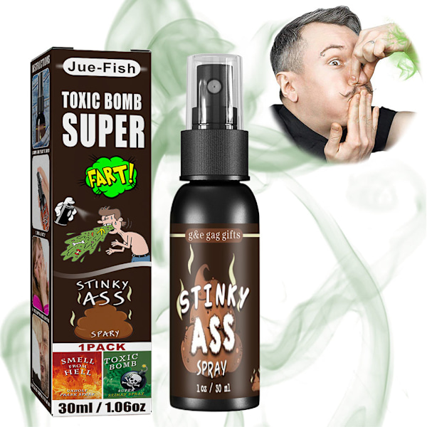 Pierupullo 30ml Haiseva Haiseva Suihke Leikki Lelut Juhlaherkut Halloweenin Huhtikuun Ensimmäisen Päivän Rekvisiitta