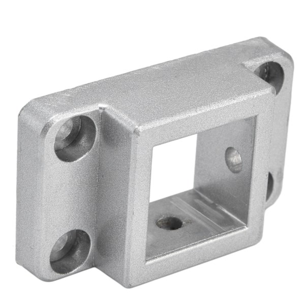 Aluminiumprofiler fast base 3030 dobbeltrettet hjørnekvadratkobling for flensbaser