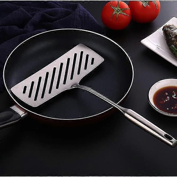 Rustfritt stål non-stick grillverktøy fiskespade biff S