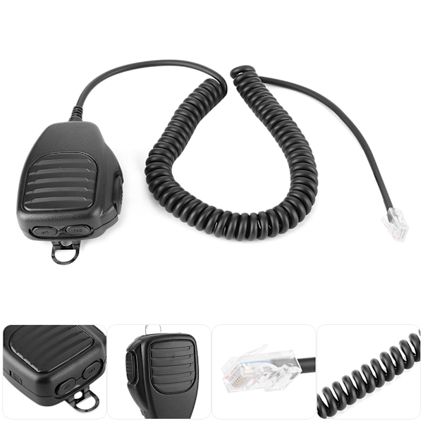 Kätevä Walkie Talkie -radio Mikrofoni ICOMIC‑2100H/2720/2820H:lle