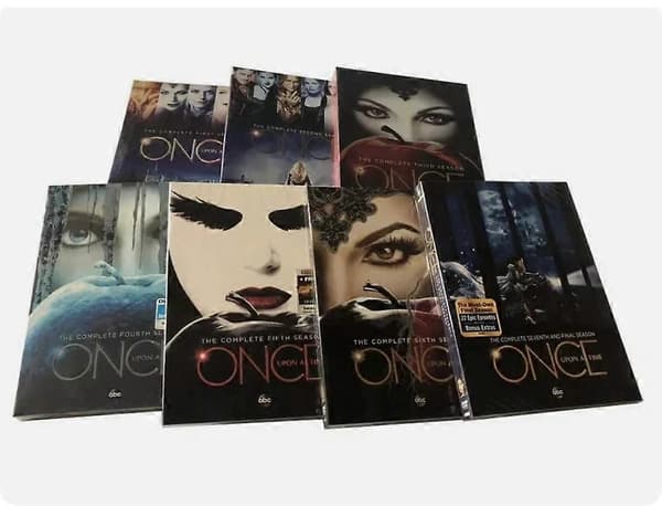 Once Upon a Time: Hele serien Sæson 1-7 (DVD 35-disc-sæt) Engelsk version