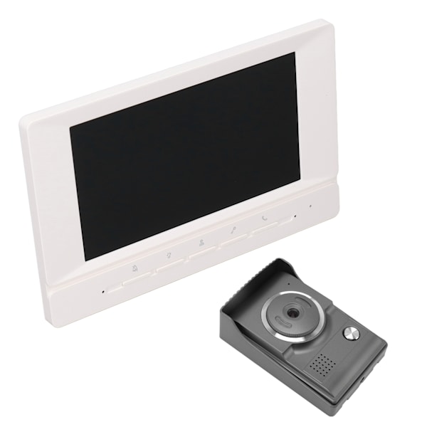 Videoovikello 7 tuuman HD Yökuva IP55 vedenkestävä intercom visuaalinen ovikello asunnoille 100‑240V AU-liitäntä