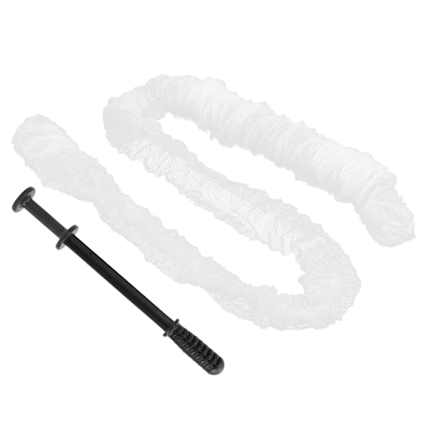 PVA-nett med smal maske, 5mx25mm, i rør, oppløselig for agnposer, fiskeutstyr