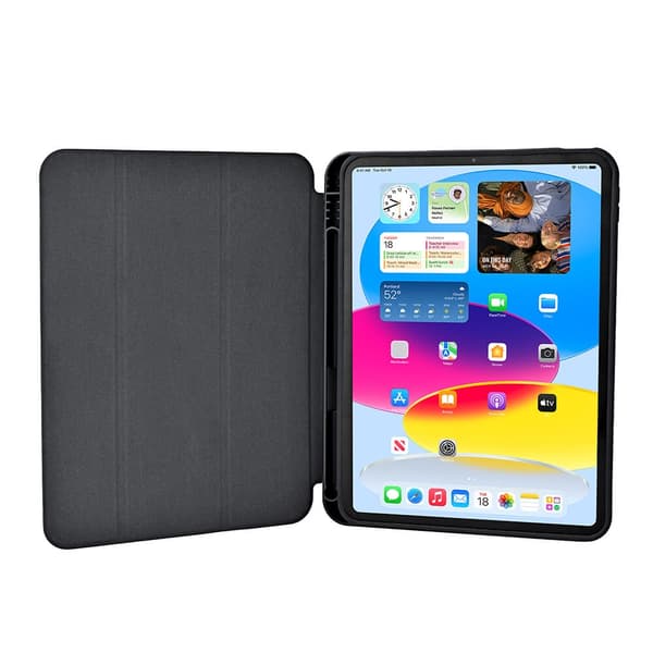 GEAR iPad 11 2025 / 10.9 2022 Kotelo Kynäpidike Musta 288 Termoplastisk polyuretan (TPU)