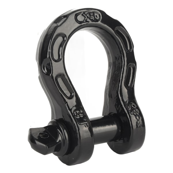 D-Ring Shackle 8T/17600lbs Belastningskapacitet 32T/70400lbs Brudstyrke 7/8in Stift til Køretøjsgenopretning