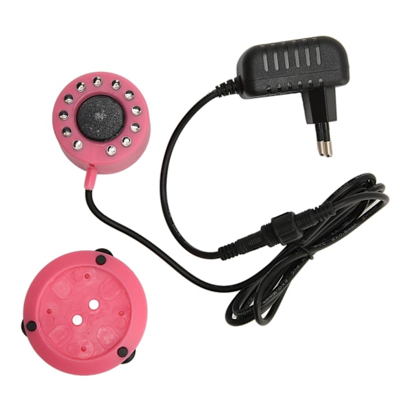 Akvarium Bubbler Lys 4 farver Vandafvisende nedsænkelig LED Fisketank Luftsten Lampe EU-stik 100‑240V