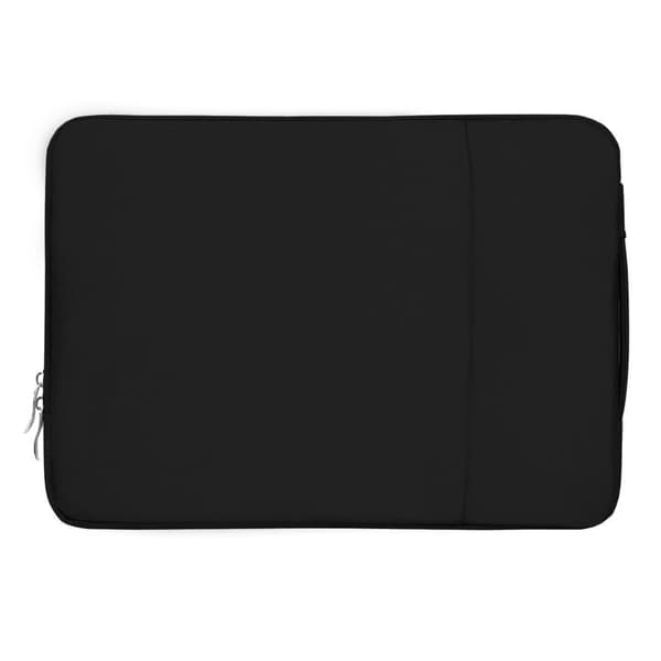 Laptopcover, 15 tommer Sort Svart black