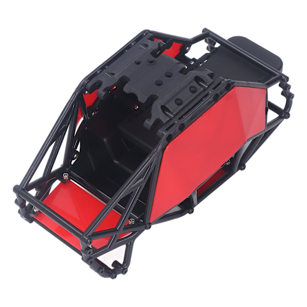 Fjärrkontroll Crawler Body Shell Plast RC Roll Cage Bilmodelltillbehör för Axial SCX10 Red