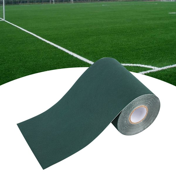 150mm*10m Kunstgresssømteip Grasteip Gressplen Gressheftende teip (grønn)