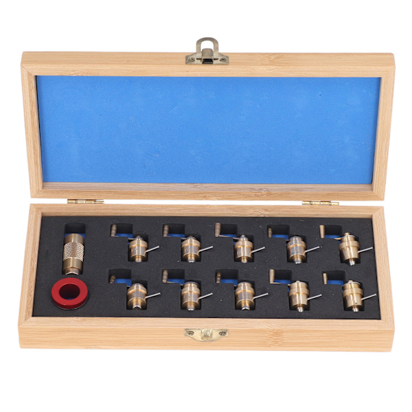 Mainspring Winder Set Mässing Klocka Reparations Verktyg Armbandsur Reparation Kit Gör det själv Urmakare Verktyg