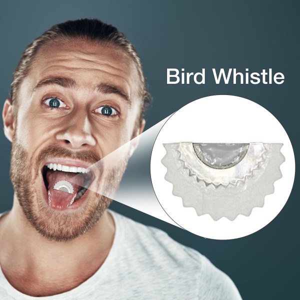 Novelty Bird Whistle Toy Magic Fun Bird Caller Tongue Tricks Whistle Magic