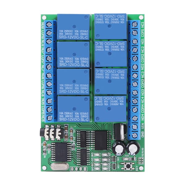 DC 12V 8CH DTMF Relé Telefon Stemme Dekoder Fjernkontroll Bryter Modul
