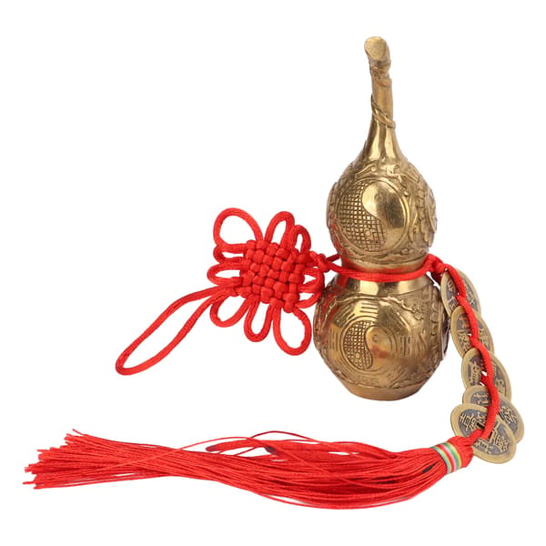 Messing Græskar Fin Bearbejdning Lille Volumen Messing Materiale Multifunktionel Græskar Skulptur