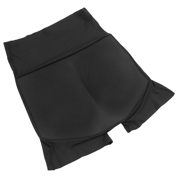 Kvinner Butt Lifting Shorts Høy midje Mage Styrende Pustende Shorts for Trening Løping Fester Svart S