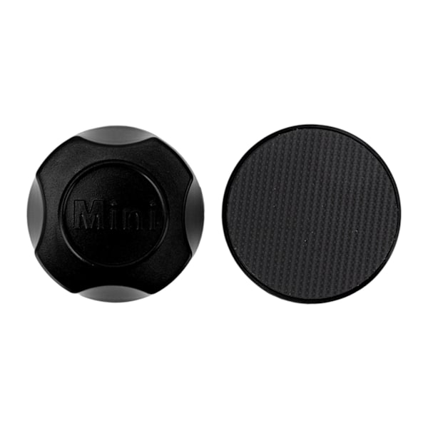 Magnetisk algskrapa för akvarium Ergonomisk liten magnetisk glasrengörare för akvarium Svart