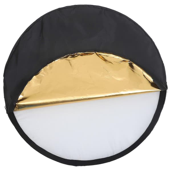 Fotografi Reflektor Ljus Diffuser Reflekterande Skiva Studio Fotografi Silver Taft Tyg Fyllningsljus 1 st Silver Silver 60.00X60.00X0.10CM
