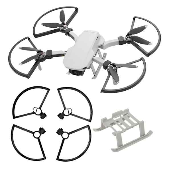 RC-skyddsringsats för förlängd höjd, passar DJI Mavic Mini (svart)