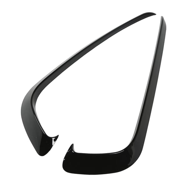 2 stk. tåkelysgrill støtfanger spoiler trim glans svart lysdeksel splitter diffuser for B7 Sedan Variant 2011-2015 0.4