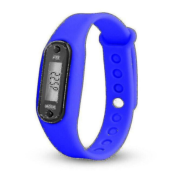 Digitalt Sports Armbåndsur med Skridttæller - Mørkeblå
