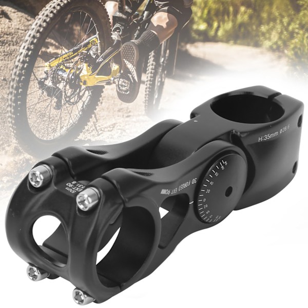 Justerbar Styrstamme i Aluminiumlegering til Mountainbike Cykler Dele Cykeltilbehør (31,8 * 95)