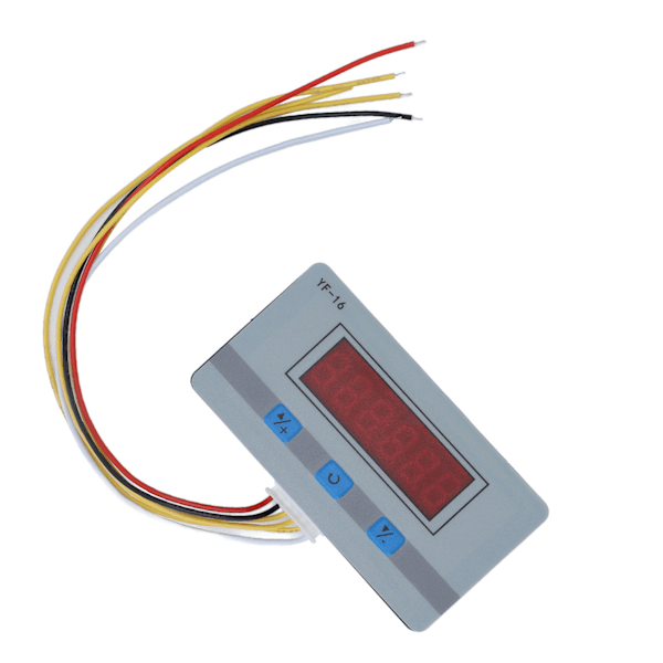 Digital Tæller 1‑999999 Automatisk Registrering Tally 5‑24V YF‑16 til industriel styring