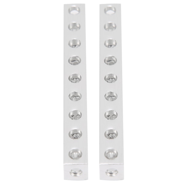 2st 3106‑0009‑0072 Robotin rakenne, neliömäinen palkki osa 9 reikää 8 x 72 mm