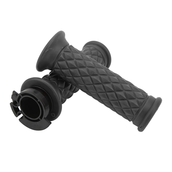1 par 22 mm gasspaker Universal Komfortabelt grep Passer for scooter GY6 50cc 80cc 125c 150cc Svart
