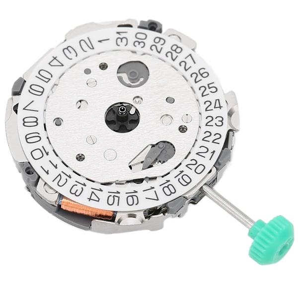 FS00 Alloy Watch Movement Professional Quartz Watch Movement Ersättningsdel med batteri