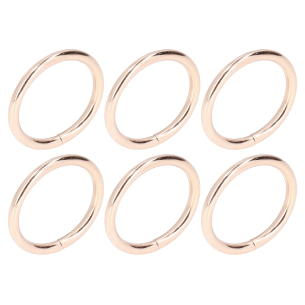 20 stk Metallringer 4x32mm Jern Solid Holdbar Multifunksjonell Utsøkt Metall O-ringer Gull