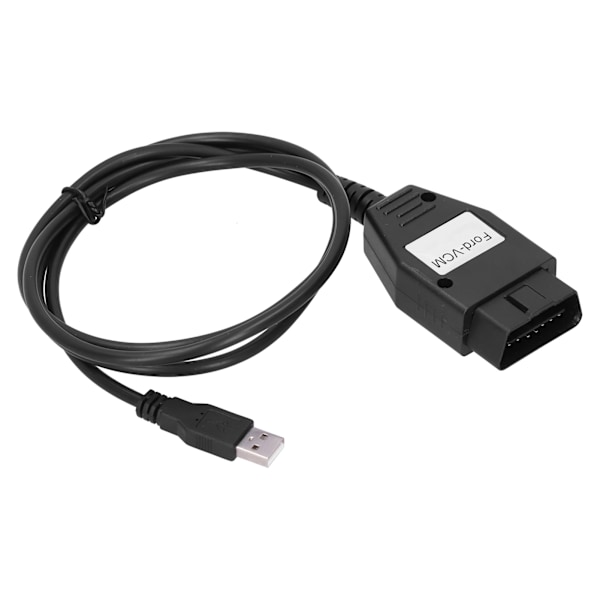 Autodiagnostisk kabel med OBD-gränssnitt USB-sladd Bilfelkontroll Passar för Ford
