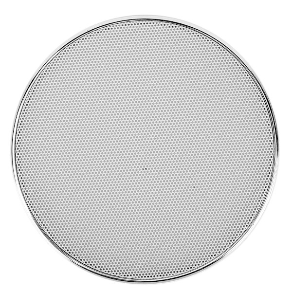 5-tommer plastram hvid mesh bilhøjttaler Grill Guard Protector Cover (2 stk)