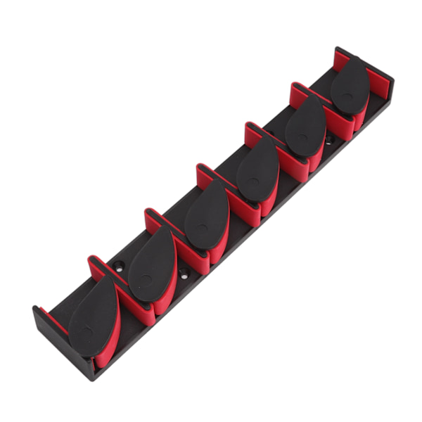 Vertikal Fiske Stang Holder Veggmontert Plassbesparende Nylon Fiske Stang Oppbevaringsstativ for Fiskeentusiaster