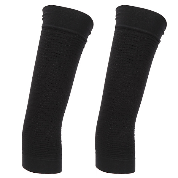 3Par Slim Arm Calf Thining Elastisk tryckhylsa Armband Skyddsutrustning Svart