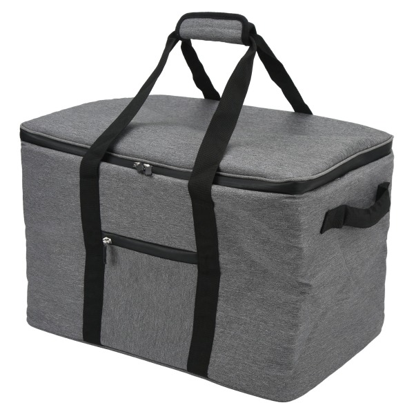 Cooler Bag Cationic Fabric Excellent Insulation Effect Large Capacity Foldable Lunch Box Bag for Outdoor Camping