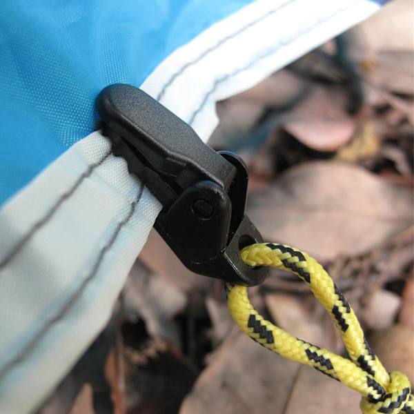 10 stk Camping telt skærmklemme Kit Tarp Clips Snap Hængere Spændeværktøj