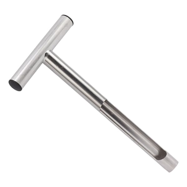 Soil Sampling Probe 304 Stainless Steel Protective T-Handle Soil Sampling Tool for Farm Garden Lawn 12in