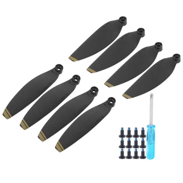 Propellers Light Weight Wing Blade Drone Spare Accessories Fit for Mavic MiniBlack with Gold Edge