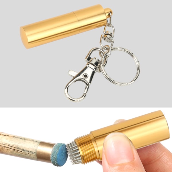 Snooker Pool Cue Tips Prick Pin Slipning Reparationsverktyg Biljard Cue Tillbehör gyllene